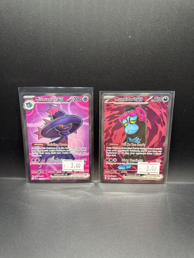 Mismagius Ex 112/094 | Minkidori Ex 083/064 Pokemon Cards