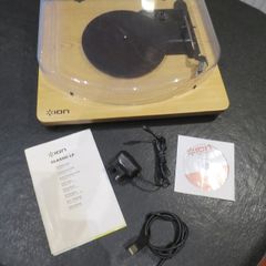 Ion Vinyl Record Deck with Analog and USB outputs