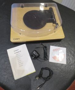 Ion Vinyl Record Deck with Analog and USB outputs