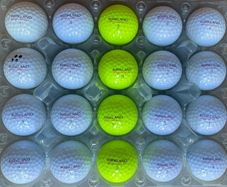 20 used Kirkland Signature golf balls