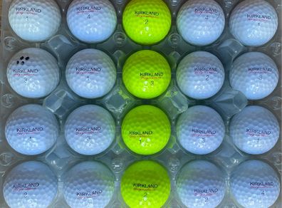 20 used Kirkland Signature golf balls