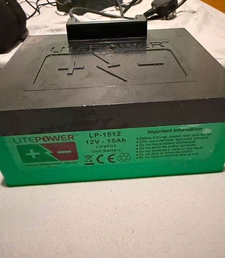 Golf Trolley Battery with Charger