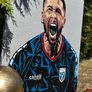 Pico Lopes Cabo Verde acrylic original portrait painting art canvas football soccer memorabilia Shamrock Rovers Image 7
