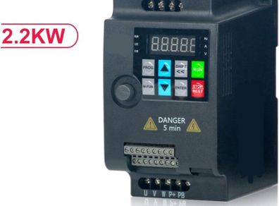 220v 380v  2.2KW Motor Speed Controller VFD Inverter Frequency Converter(2.2KW 220V)