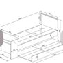 Gamer trundle bed Image 7