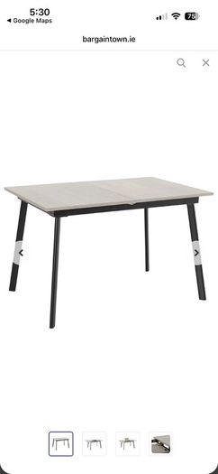 Extendable dining table Ono