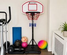 basketball with balls