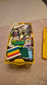 large box of assorted lego