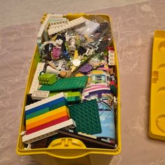 large box of assorted lego
