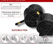 Bike tyre tubes.