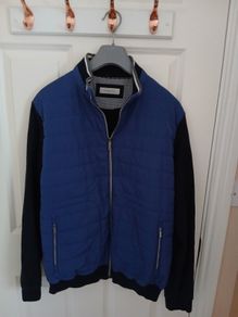 Bugatti Men's Hybrid Quilted Cardigan Jacket