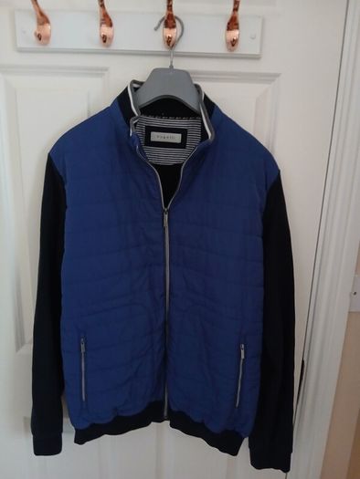 Bugatti Men's Hybrid Quilted Cardigan Jacket