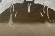 Gym + Coffee Black &amp; White Fleece Medium