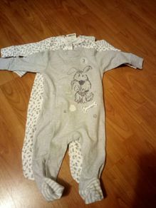 BNWT Next All in Ones, 3pk, 3-6months, Blue