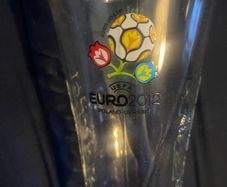 Uefa Euro 2012 Poland Ukraine Carlsberg Beer Glass