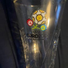 Uefa Euro 2012 Poland Ukraine Carlsberg Beer Glass