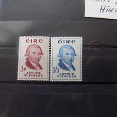 Ireland 1959.Two Stamp Pairs.BI-Centenary of The Foundation of of Guinness Brewery in Dublin.Mint Never Hinged/Mint Lightly Hinged.