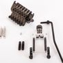 IBANEZ tremolo Edge Zero II with Zero Point System Fe cosmo black floating Tremolo double System for IBANEZ RG JEM JS S SERIES Image 3