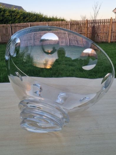 Bohemia glass big bowl