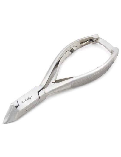 Podiatry Moon Shaped Toe Nail Clipper Nipper -Professional Chiropody Cutter Instrument With Black Case 14cm