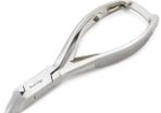 Podiatry Moon Shaped Toe Nail Clipper Nipper -Professional Chiropody Cutter Instrument With Black Case 14cm