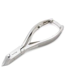 Podiatry Moon Shaped Toe Nail Clipper Nipper -Professional Chiropody Cutter Instrument With Black Case 14cm
