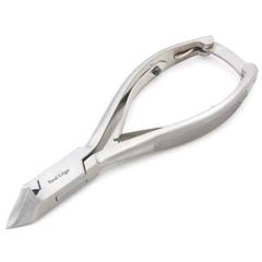 Podiatry Moon Shaped Toe Nail Clipper Nipper -Professional Chiropody Cutter Instrument With Black Case 14cm
