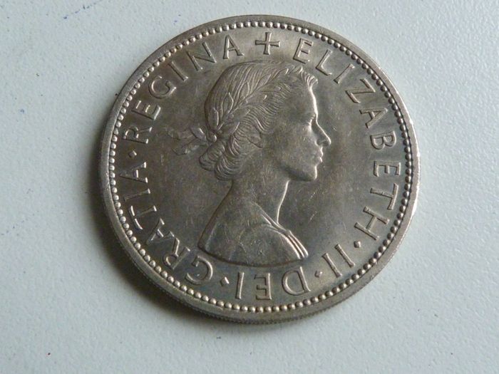 Excellent 1957 halfcrown