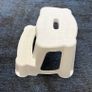 2 Step White Plastic Stool Image 2