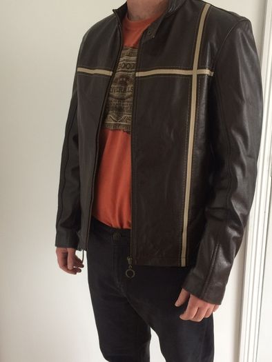River Island Leather Coat