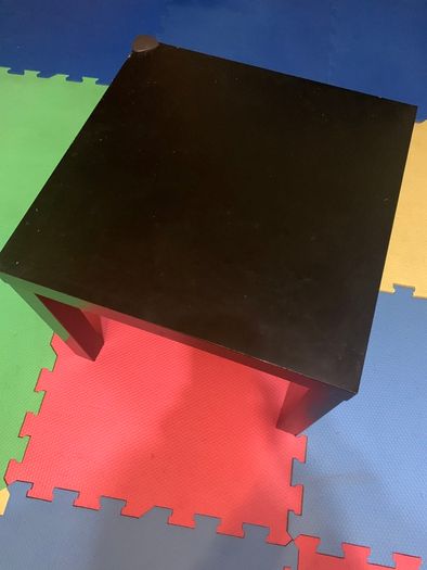 IKEA LACK Side Table - Black (55x55 cm)