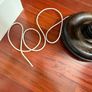 Vintage Carved Mahogany Wood Floor Lamp Image 4