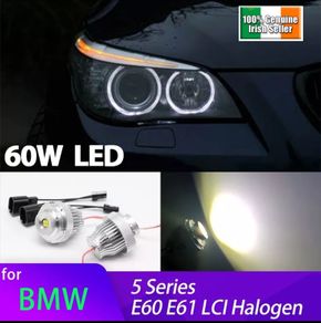 E60 E61 M5 LCI 60w LED Angel eye Marker bulbs Error Free