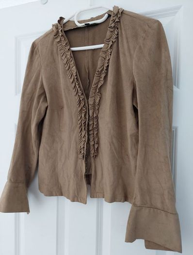 Suede Jacket / Blazer / Shirt UK10-12