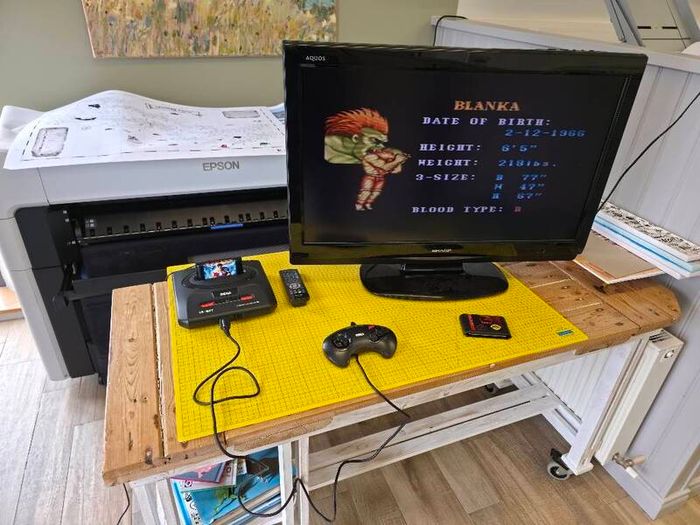 Sega Megadrive 2 Console + Games