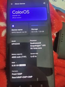 oppo reno8 lite 5g 128gb