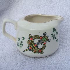 TARA BROOCH pattern (Carrigaline Pottery, Cork) - a vintage creamer jug (c.1970s)