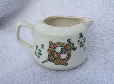 TARA BROOCH pattern (Carrigaline Pottery, Cork) - a vintage creamer jug (c.1970s)