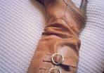 Pepe Jeans Tan Boots - Size 4