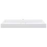 Wash Basin 120x46x11 cm Mineral Cast/Marble Cast White Image 3