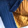 Oversized Denim Jacket Shirt Levi's Insulated Like New Image 3