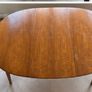Mid-Century Oval Dining Table Image 7