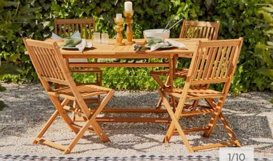 garden set round table
