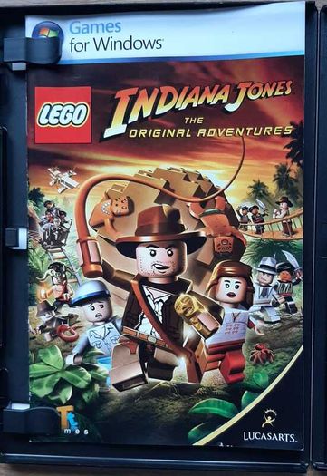 LEGO Indiana Jones: The Original Adventures PC DVD-ROM Complete with Manual