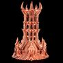 Dark Fortress Dice Tower for Dungeons & Dragons | Obsidian Citadel Dice Roller FREE TRACKED SHIPPING Image 6