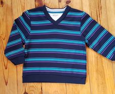 Age 7 Striped Jumper Top