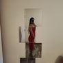 Boohoo red lace strappy midi dress size 8UK / 10UK Image 8
