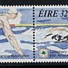 1993 Ireland Centenary of The Irish Amateur Swimming Associations Commemorative Stamps Mint Never Hinged (MNH)