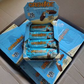 Grenade Protein Bars Cookie Dough - Boxes of 12