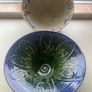 Vintage 2 Large Pottery Bowls as New Image 3